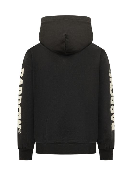 26FW 바로우 후드 티셔츠 F6BWUAHS012 110 NERO - BARROW