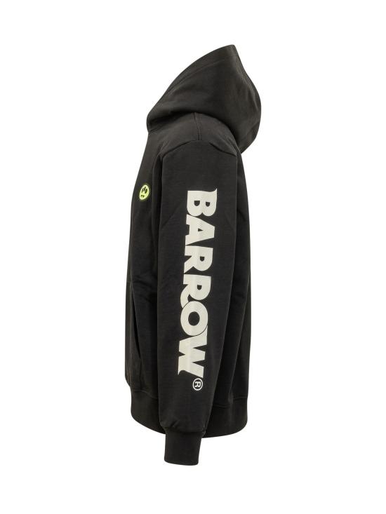 26FW 바로우 후드 티셔츠 F6BWUAHS012 110 NERO - BARROW