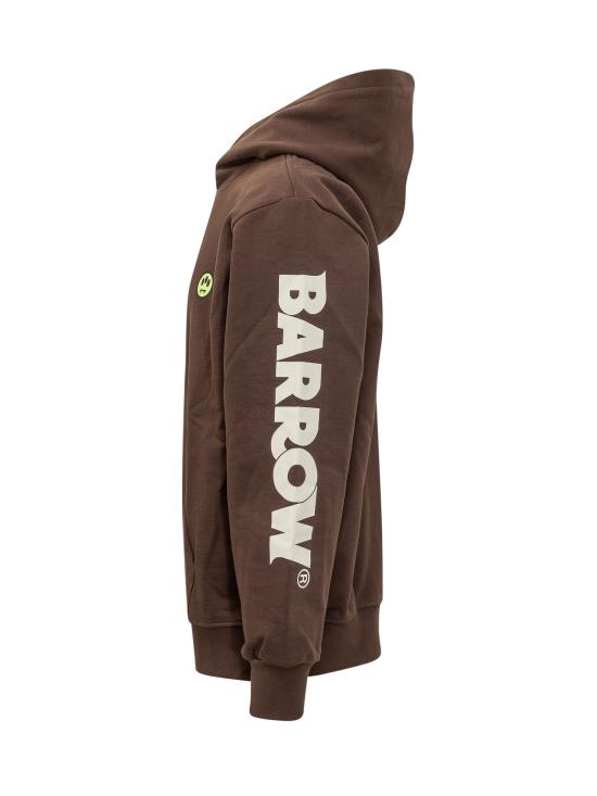 26FW 바로우 후드 티셔츠 F6BWUAHS012 1050 CHOCO - BARROW
