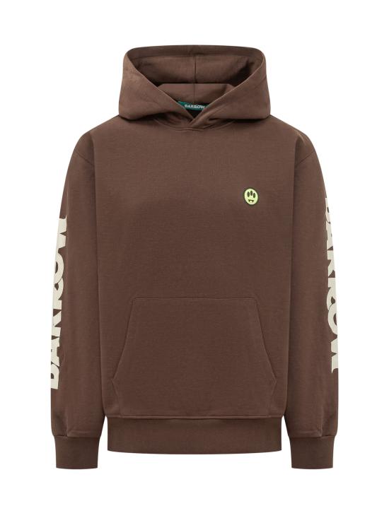 26FW 바로우 후드 티셔츠 F6BWUAHS012 1050 CHOCO