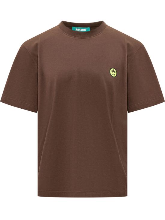 26FW 바로우 반팔 티셔츠 F6BWUATH013 1050 CHOCO