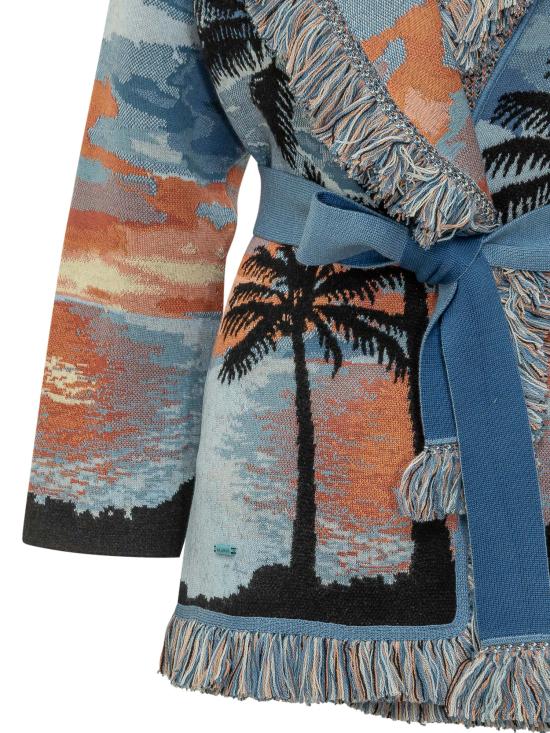 26FW 알라누이 가디건 LWHB064E26KNI004 4521 BLUE PEACH - ALANUI