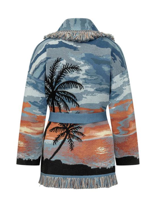 26FW 알라누이 가디건 LWHB064E26KNI004 4521 BLUE PEACH - ALANUI