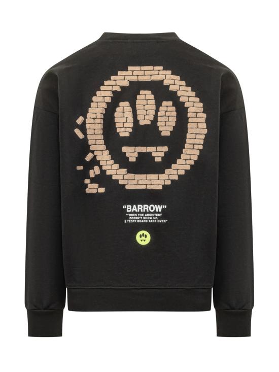 26FW 바로우 긴팔 티셔츠 F6BWUASW063 110 NERO - BARROW
