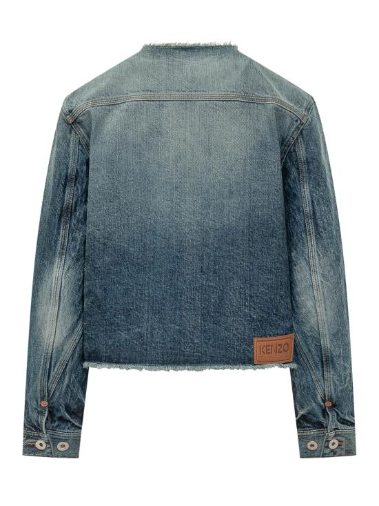 26FW 겐조 데님 자켓 FG62DV2716U9 DS MEDIUM STONE BLUE - KENZO
