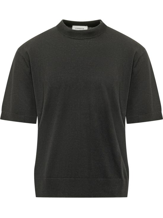 26FW 라니우스 반팔 티셔츠 F6LAMAKE027 110 NERO