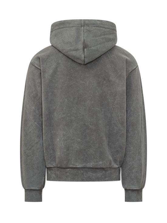 26FW 지씨디에스 후드 티셔츠 C2MWQE056F034 990Z METEORITE SILVER - GCDS