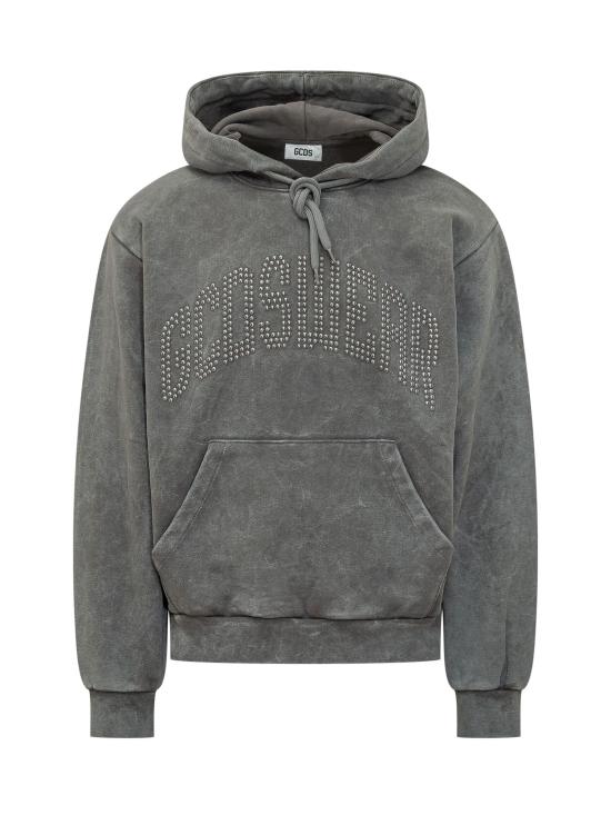 26FW 지씨디에스 후드 티셔츠 C2MWQE056F034 990Z METEORITE SILVER