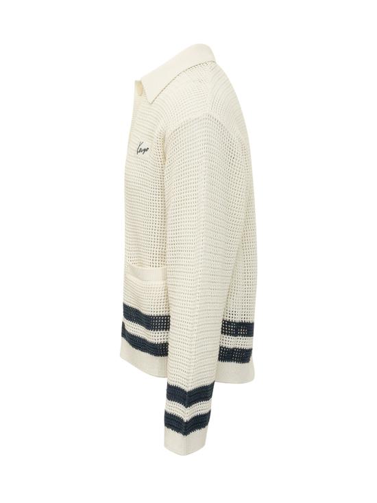 26FW 겐조 가디건 FG65CA8063EG 02 BLANC CASSE - KENZO