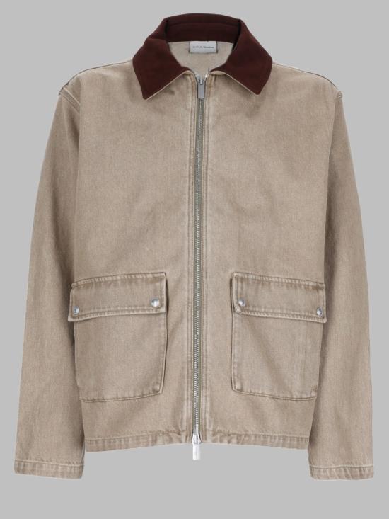 26FW 드롤드무슈 자켓 JT258 CO307KAKI BEIGE