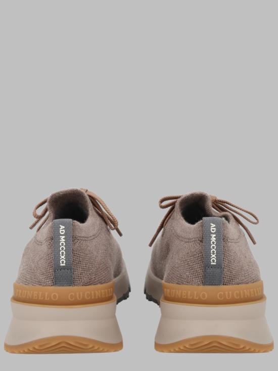 26FW 브루넬로 쿠치넬리 스니커즈 MZUWLBO253 CWE21 BLUE - BRUNELLO CUCINELLI