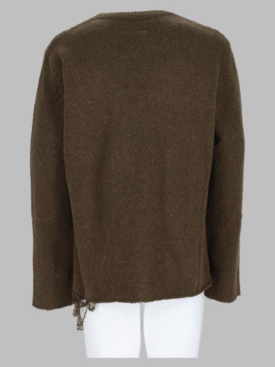 26FW MM6 메종마르지엘라 스웨터 SH0HL0049 M13283727S BROWN - MM6 MAISON MARGIELA