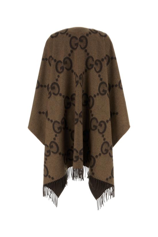 26FW 구찌 리버시블 점보 GG 캐시미어 케이프 7743084GABX 9764 - GUCCI