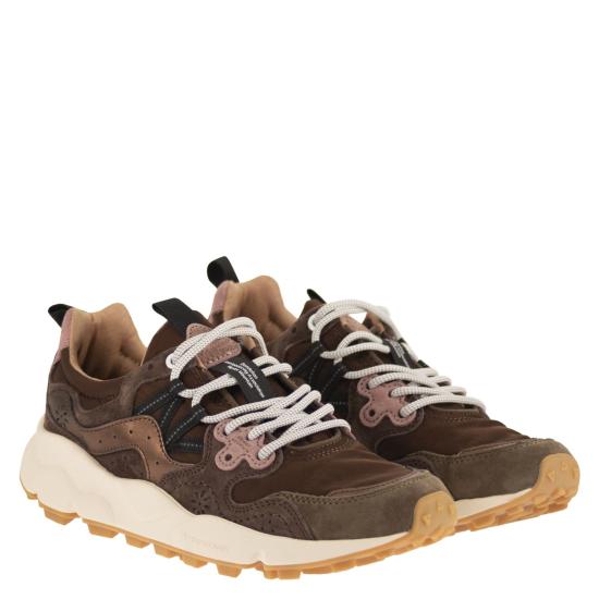 26FW 플라워 마운틴 스니커즈 2017818 DARK BROWN - FLOWER MOUNTAIN