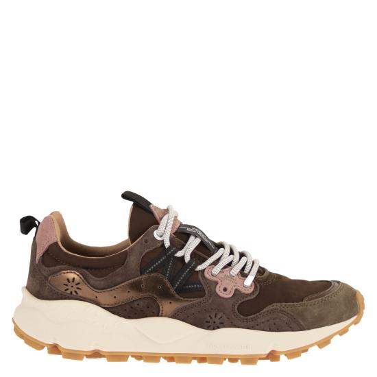 26FW 플라워 마운틴 스니커즈 2017818 DARK BROWN