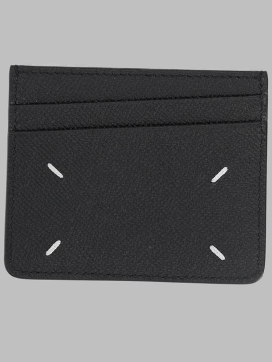 26FW 마르지엘라 4스티치 카드 홀더 SA1VX0006 P4745T8013 BLACK - MAISON MARGIELA