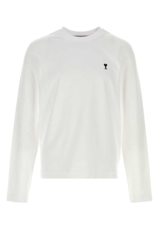 26FW 아미 긴팔 티셔츠 HTS416 724101 WHITE