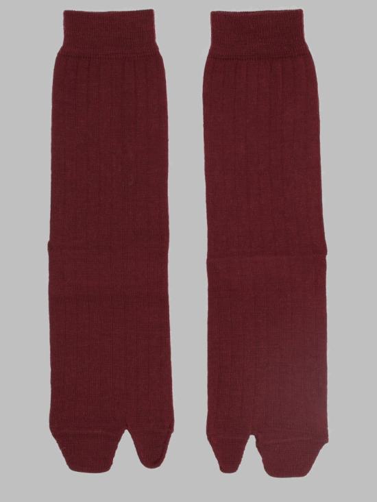 26FW 마르지엘라 양말 S51TL0052 S17867248 BORDEAUX