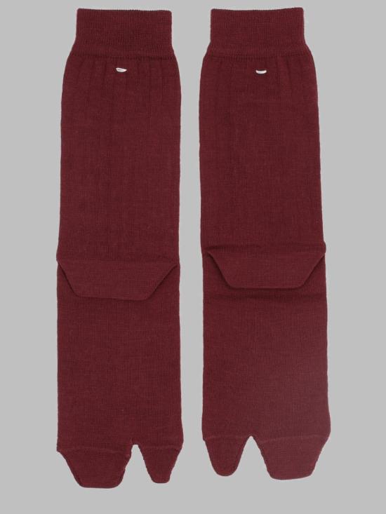 26FW 마르지엘라 양말 S51TL0052 S17867248 BORDEAUX - MAISON MARGIELA