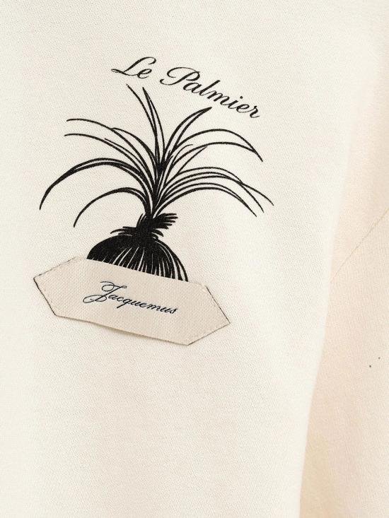 26FW 자크뮈스 탑 TSU00354AJ00226 1PZ PALMIER PRINT CALISSON - JACQUEMUS