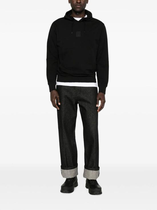 26FW 씨피 컴퍼니 탑 21CLSS017A006452W 999 BLACK - C.P. COMPANY