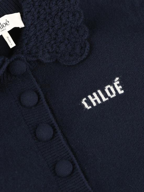 26FW 끌로에 스웨터 CH26AMC16711 4C3 INK NAVY - CHLOE