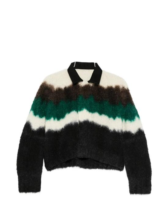26FW 사카이 폴로 티셔츠 2608677 BLACK MULTI 020