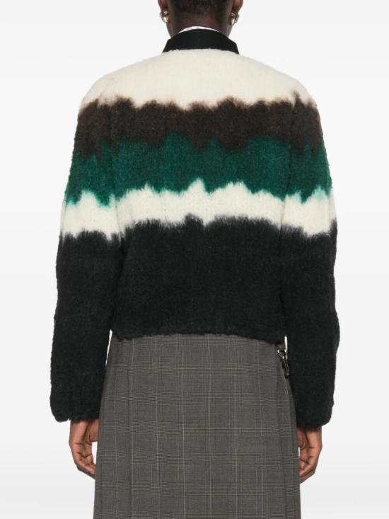 26FW 사카이 폴로 티셔츠 2608677 BLACK MULTI 020 - SACAI