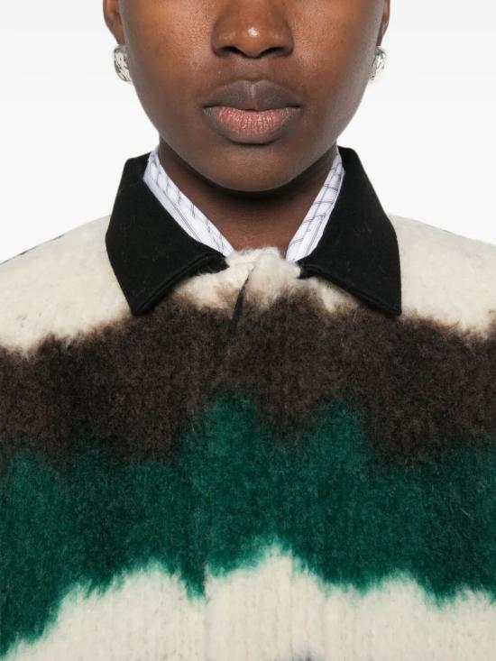 26FW 사카이 폴로 티셔츠 2608677 BLACK MULTI 020 - SACAI