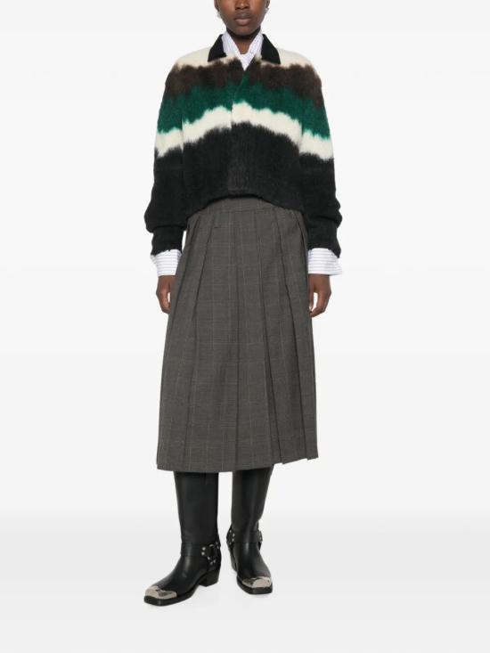 26FW 사카이 폴로 티셔츠 2608677 BLACK MULTI 020 - SACAI