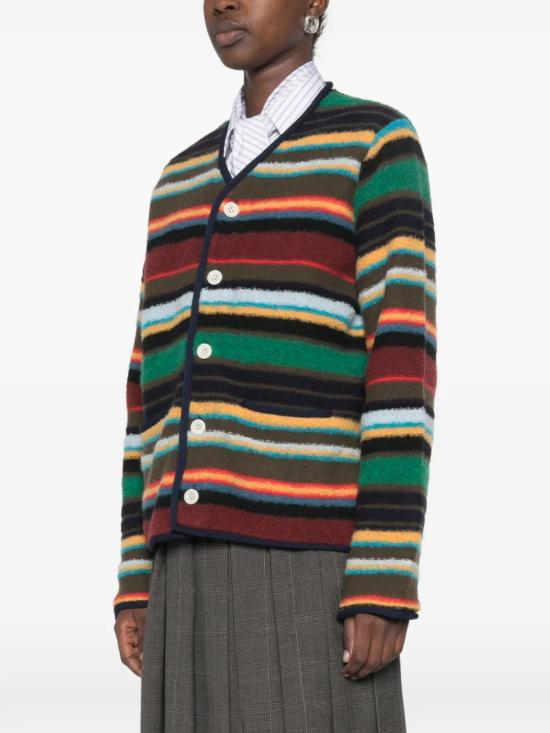 26FW 사카이 가디건 260407M RED MULTI - SACAI