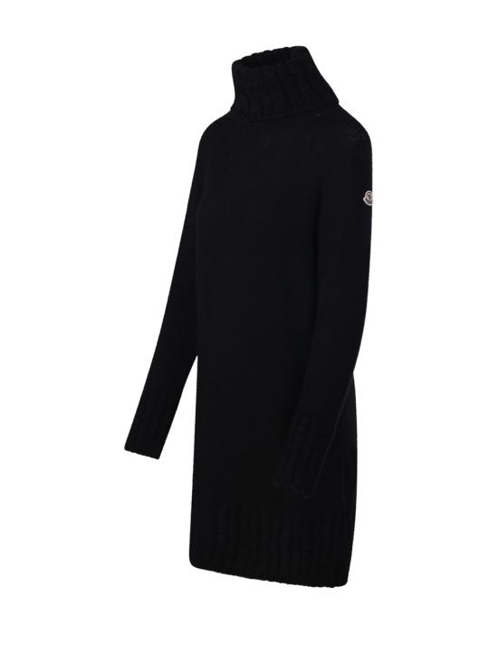 26FW 몽클레어 미디 원피스 9L00004 N0403 999 BLACK - MONCLER