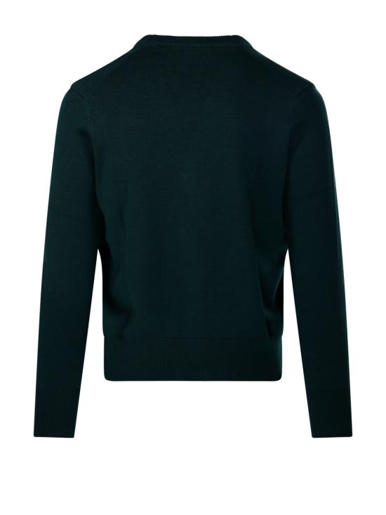 26FW 아미 ADC 울 V넥 가디건 HKC361 001 A258 VERT BOUTEILLE NOIR - AMI