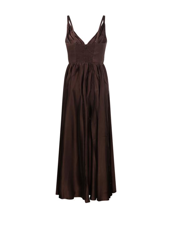 26FW 짐머만 롱 원피스 5396DF26R BCH BITTER CHOCOLATE - ZIMMERMANN