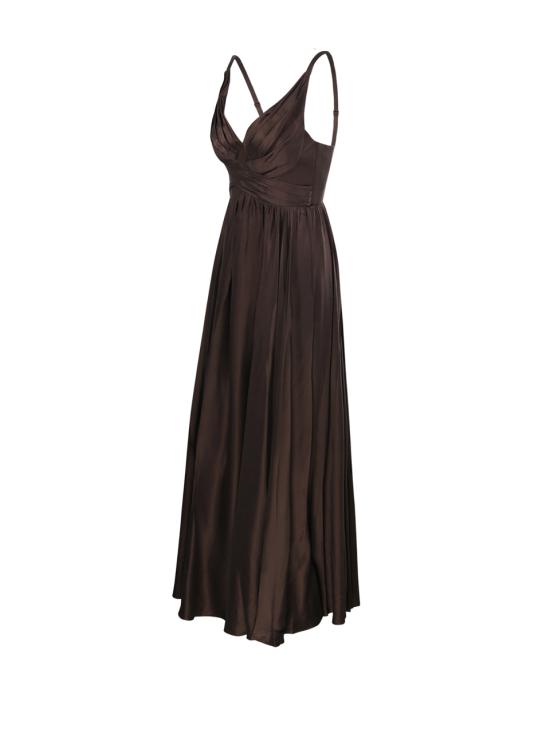 26FW 짐머만 롱 원피스 5396DF26R BCH BITTER CHOCOLATE - ZIMMERMANN