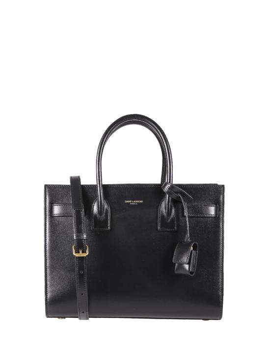 26FW 생로랑 스무스 레더 삭 드 주르 베이비백 421863 02G9W 1000 NERO
