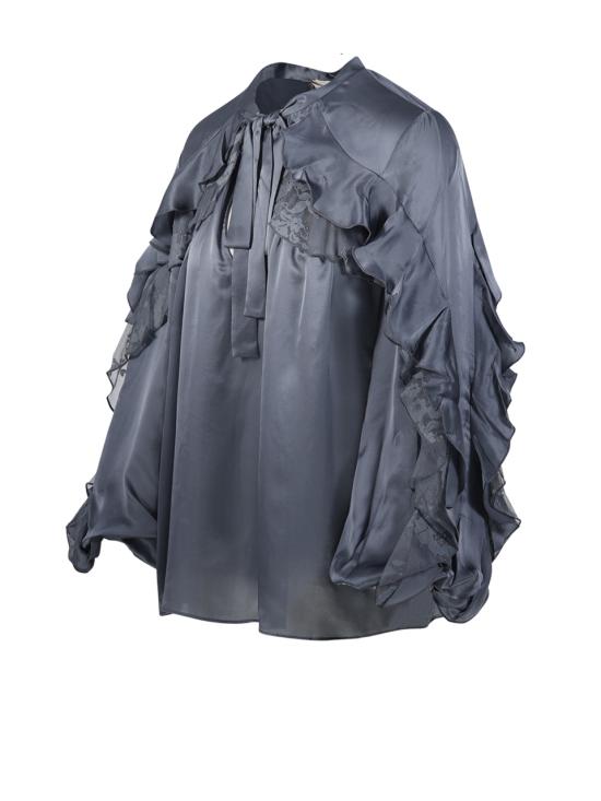 26FW 짐머만 블라우스 1124TF261 DCBL DECO BLUE - ZIMMERMANN