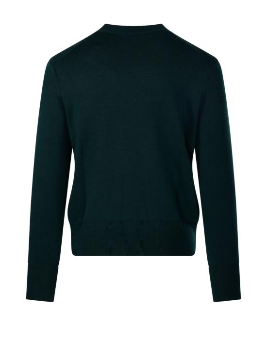 26FW 아미 ADC 크루넥 스웨터 HKS826 001 A258 VERT BOUTEILLE NOIR - AMI