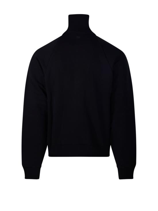 26FW 아미 집업 니트 USW798 747 001 NOIR - AMI