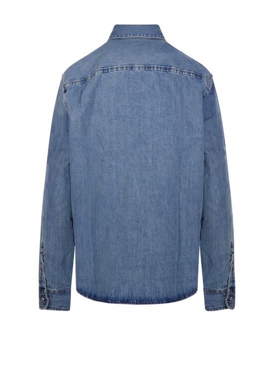 26FW 아미 데님 데님 셔츠 USH786 DE0056 480 USED BLUE - AMI