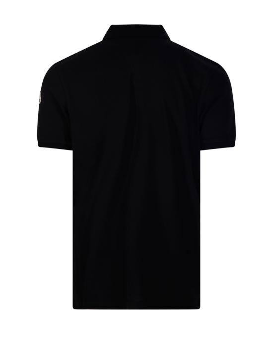 26FW 몽클레어 코튼 피케 폴로 셔츠 포켓 8A00017 89A16 999 BLACK - MONCLER