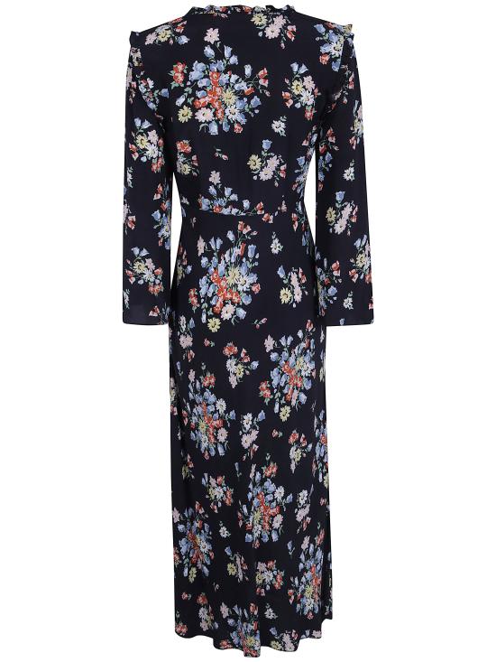 26FW 릭소 롱 원피스 010 06350 326 08687 AMELIA BOUQUET MULTI BLACK - RIXO