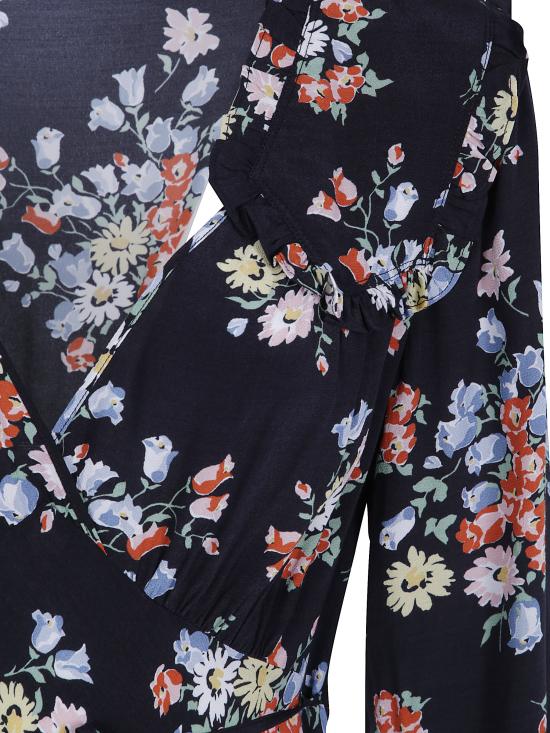 26FW 릭소 롱 원피스 010 06350 326 08687 AMELIA BOUQUET MULTI BLACK - RIXO