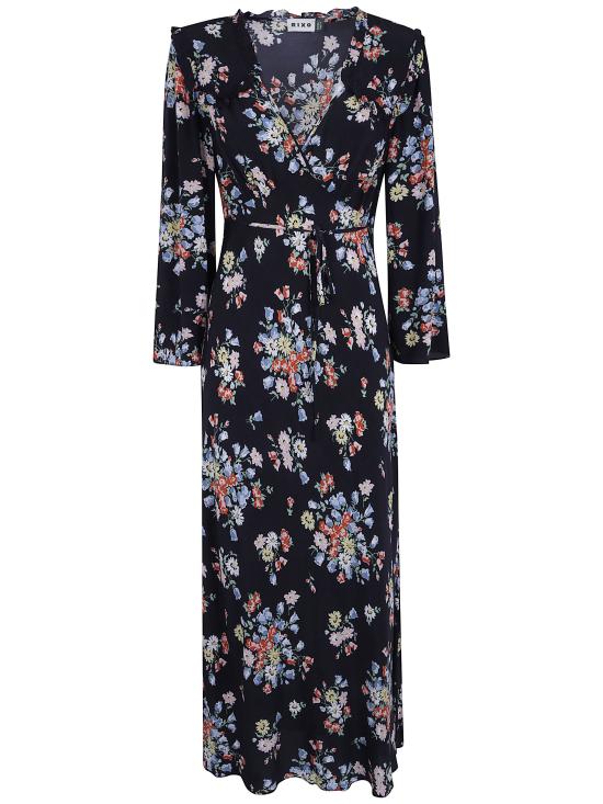 26FW 릭소 롱 원피스 010 06350 326 08687 AMELIA BOUQUET MULTI BLACK