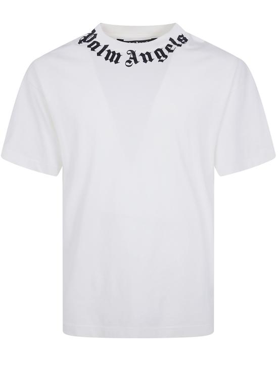 26FW 팜앤젤스 탑 PAMAA001JR001 OFF WHITE BLACK