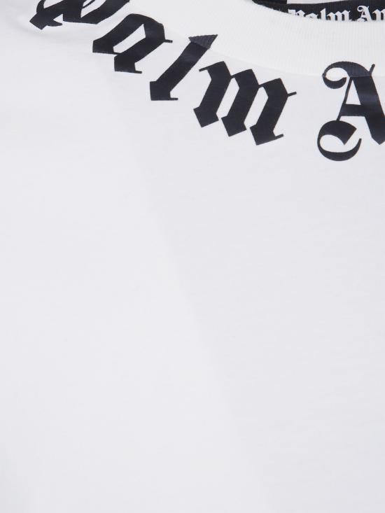 26FW 팜앤젤스 탑 PAMAA001JR001 OFF WHITE BLACK - PALM ANGELS