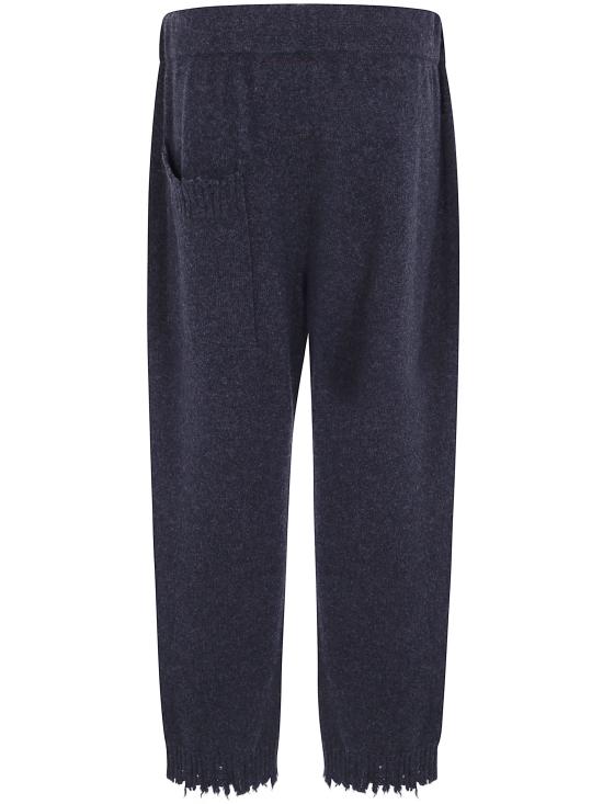 26FW 우마 왕 크롭 팬츠 UK7558 UW890 DARK GREY - UMA WANG