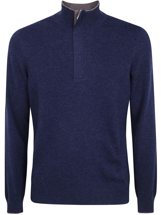 26FW 그랑싸쏘 집업 니트 55107 19674 589 BLUE