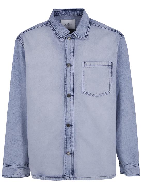 26FW 레듀 긴팔 셔츠 1002234 458 LIGHT ICE BLUE WASH