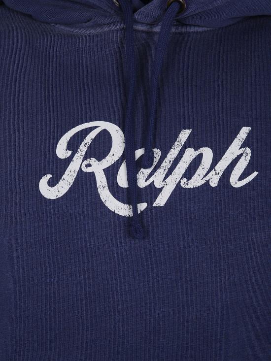 26FW 폴로 랄프로렌 후드 티셔츠 710 B19 140 001 DARK COBALT WHITE - POLO RALPH LAUREN